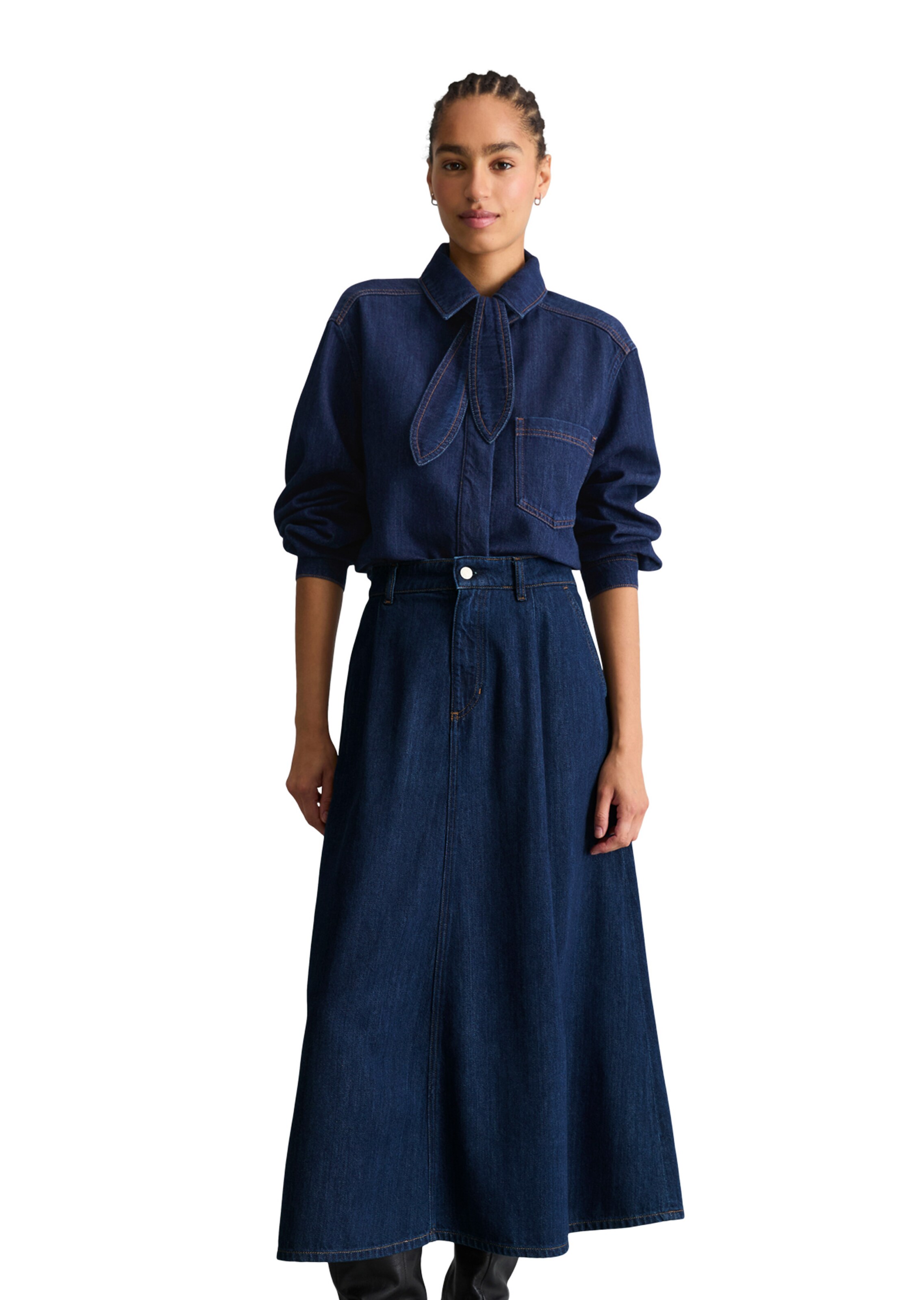 Marc O'Polo DENIM Blouse in Blauw