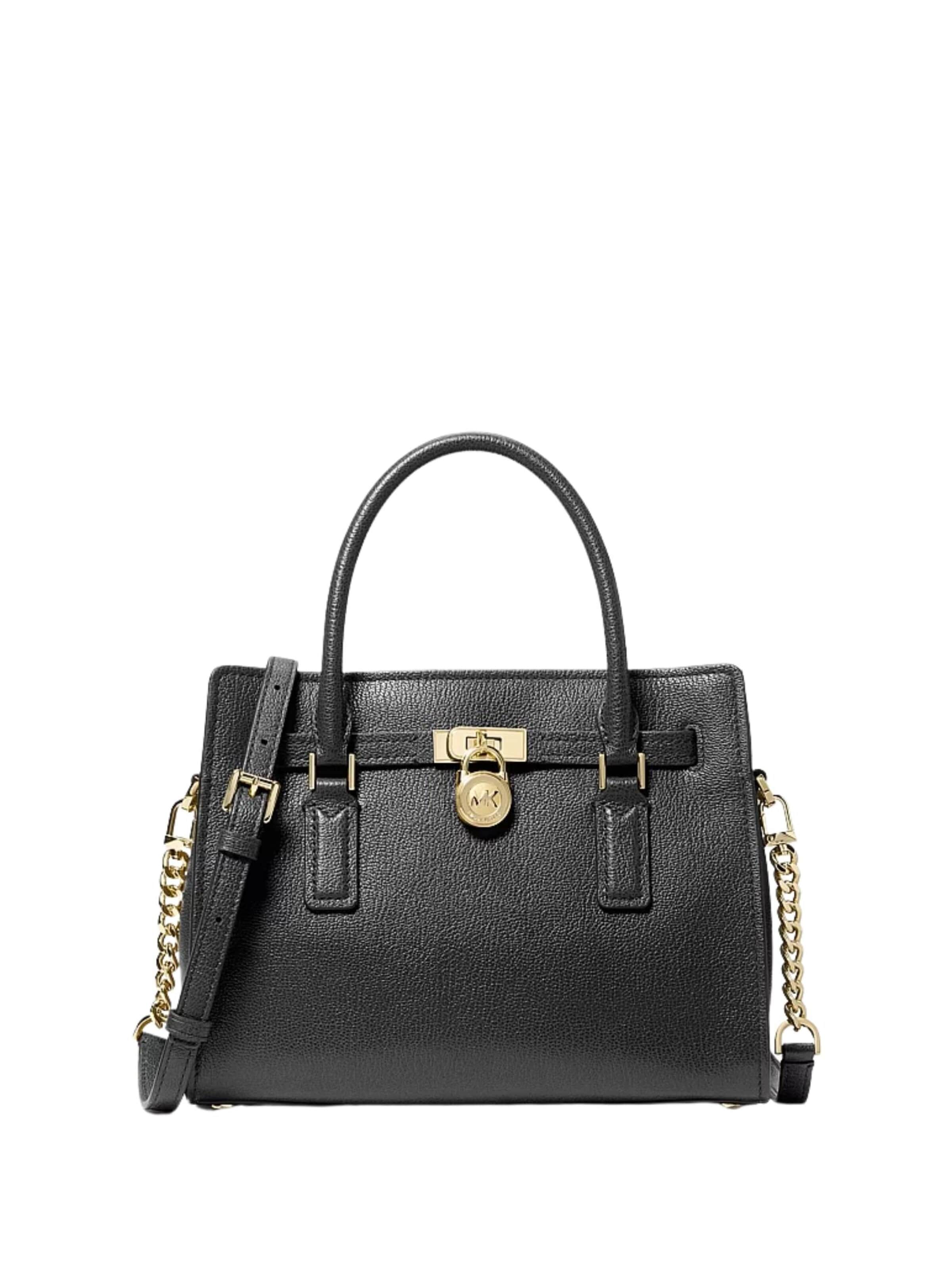 Michael Kors - Bolso de hombro 'MICHAEL KORS HAMILTON MODERNE BORSA' en negro: frente