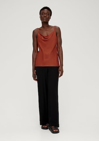 s.Oliver BLACK LABEL Top in Orange