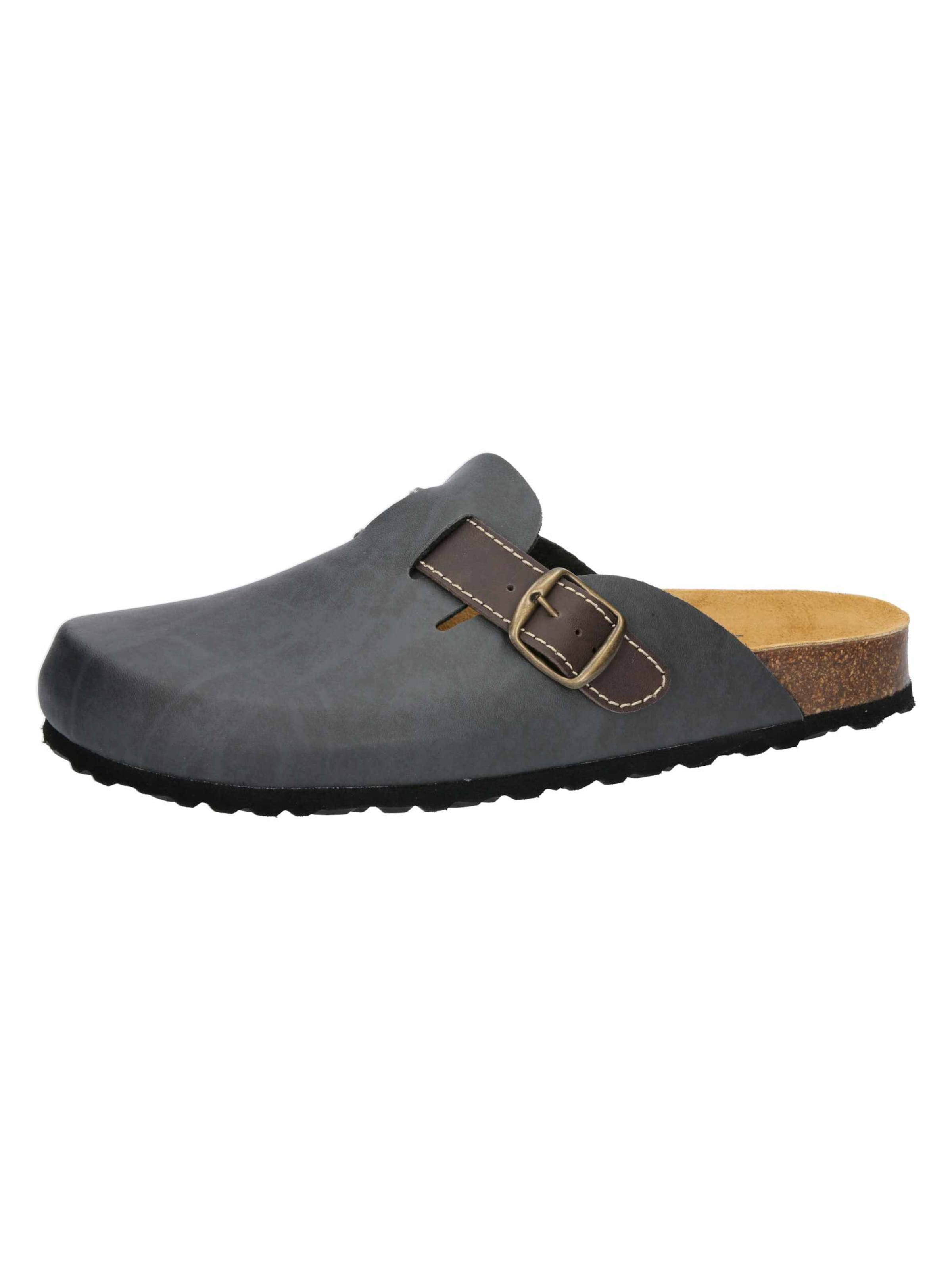 LICO Clog 'Bioline' in Grau: Vorderseite