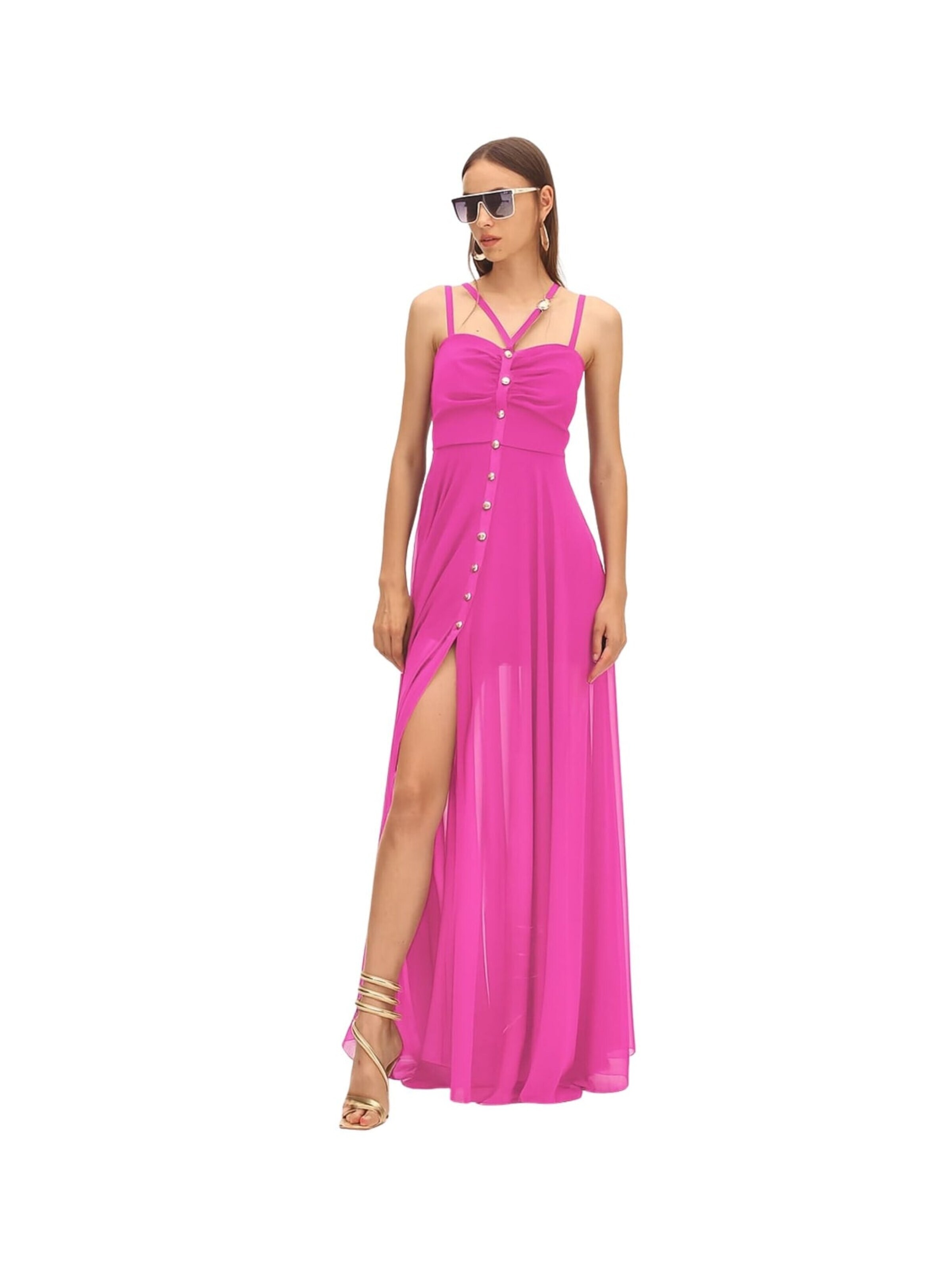 Monique Garconne - Vestido en rosa