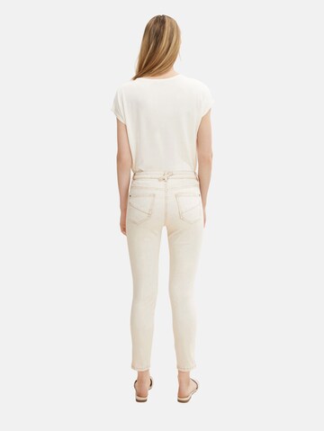 TOM TAILOR Skinny Jeans 'Alexa' in Beige