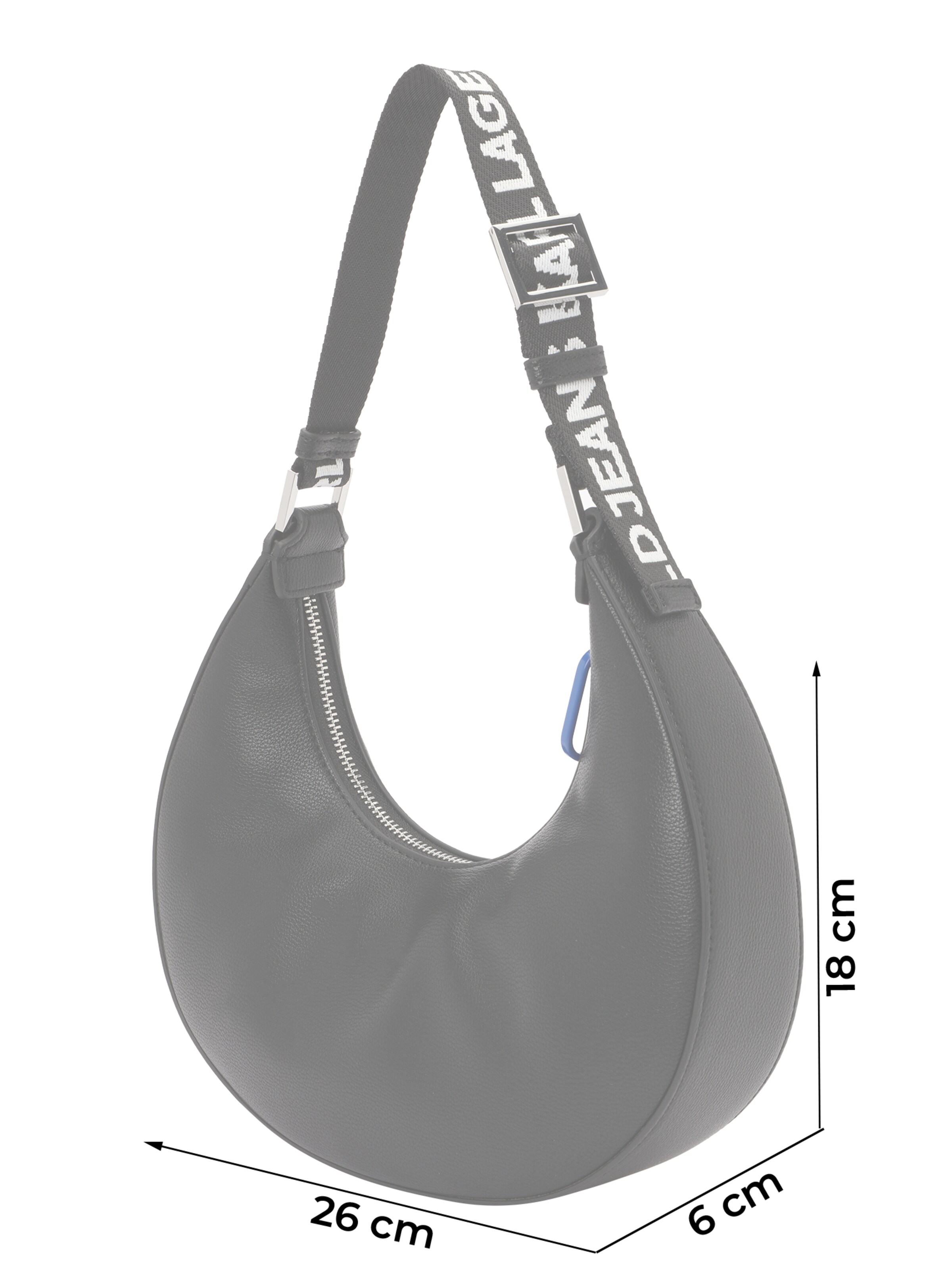 melns KARL LAGERFELD JEANS Pleca soma