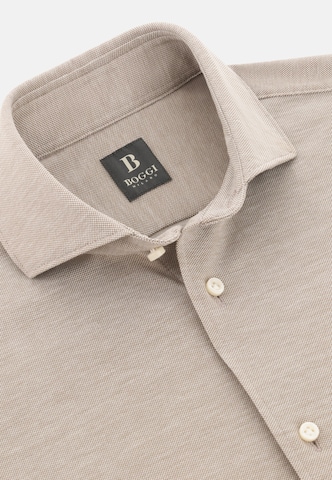 Boggi Milano Regular fit Button Up Shirt in Grey