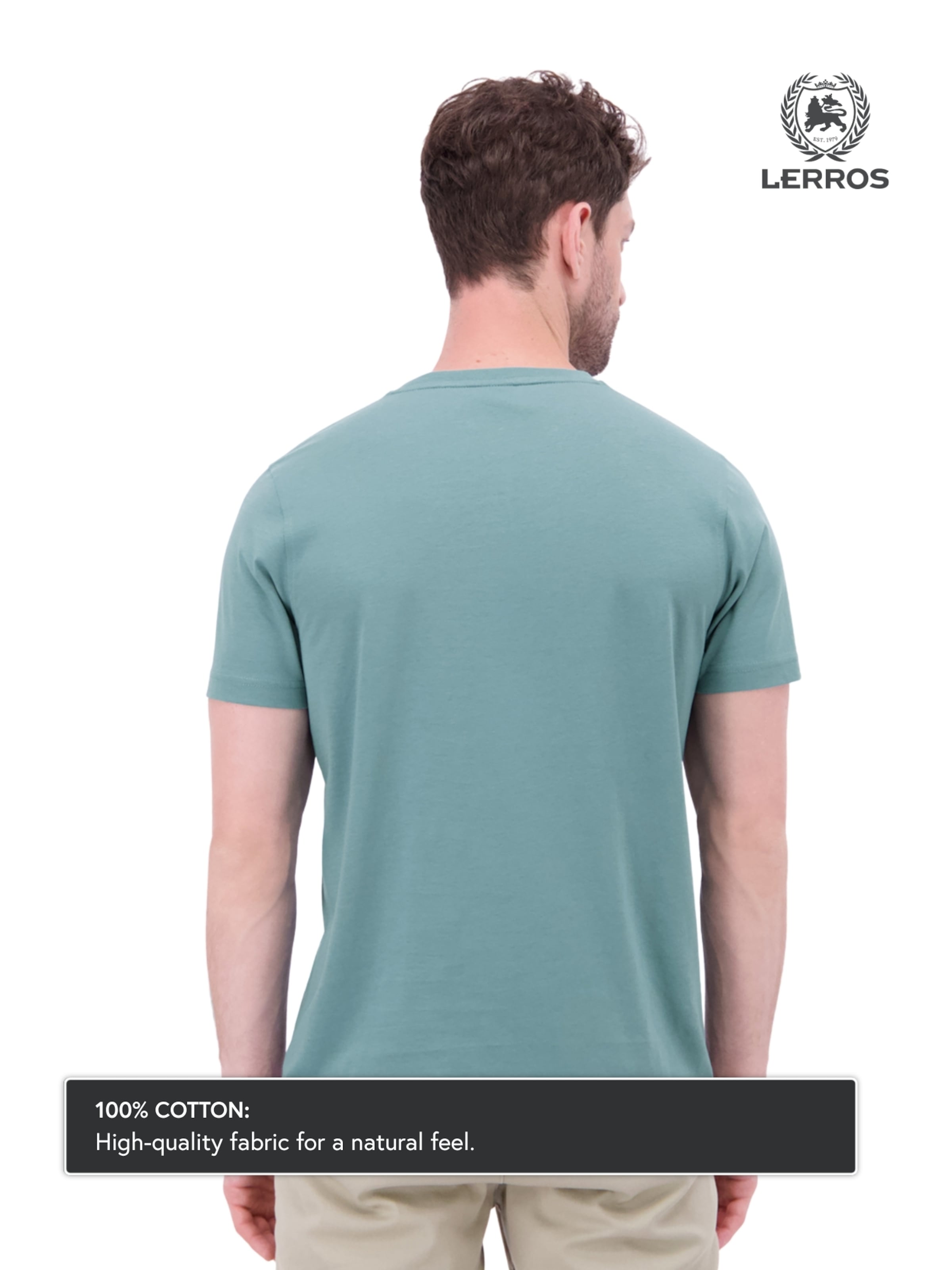 LERROS Shirt in Blue