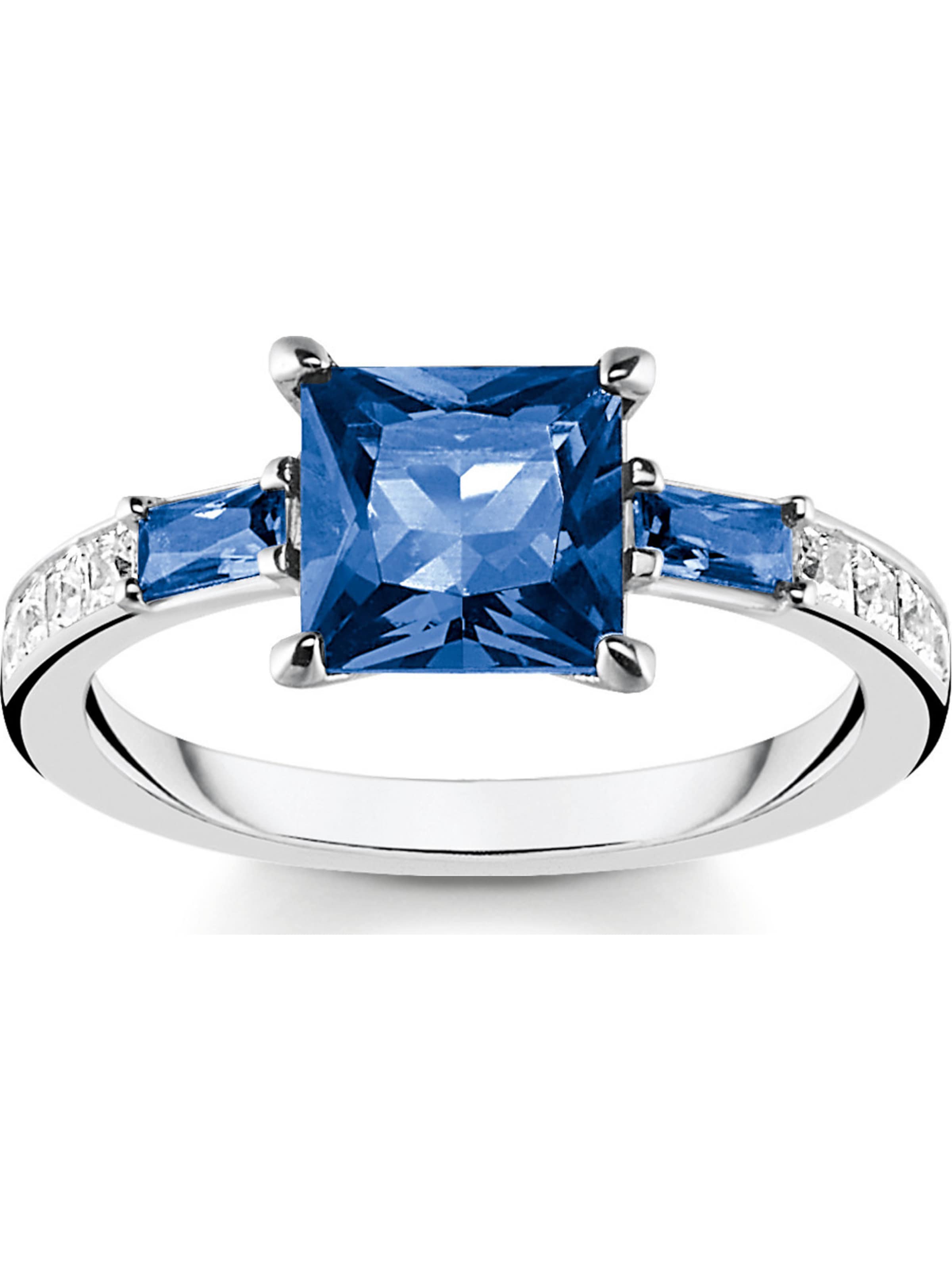 Thomas Sabo Ring in Silber: Vorderseite