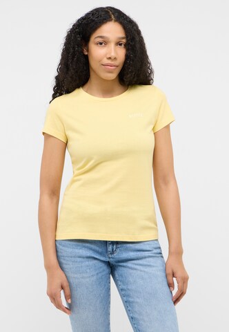MUSTANG Shirt ' Loa ' in Gelb: Vorderseite