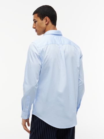 TOMMY HILFIGER Slim fit Zakelijk overhemd 'Flex' in Blauw