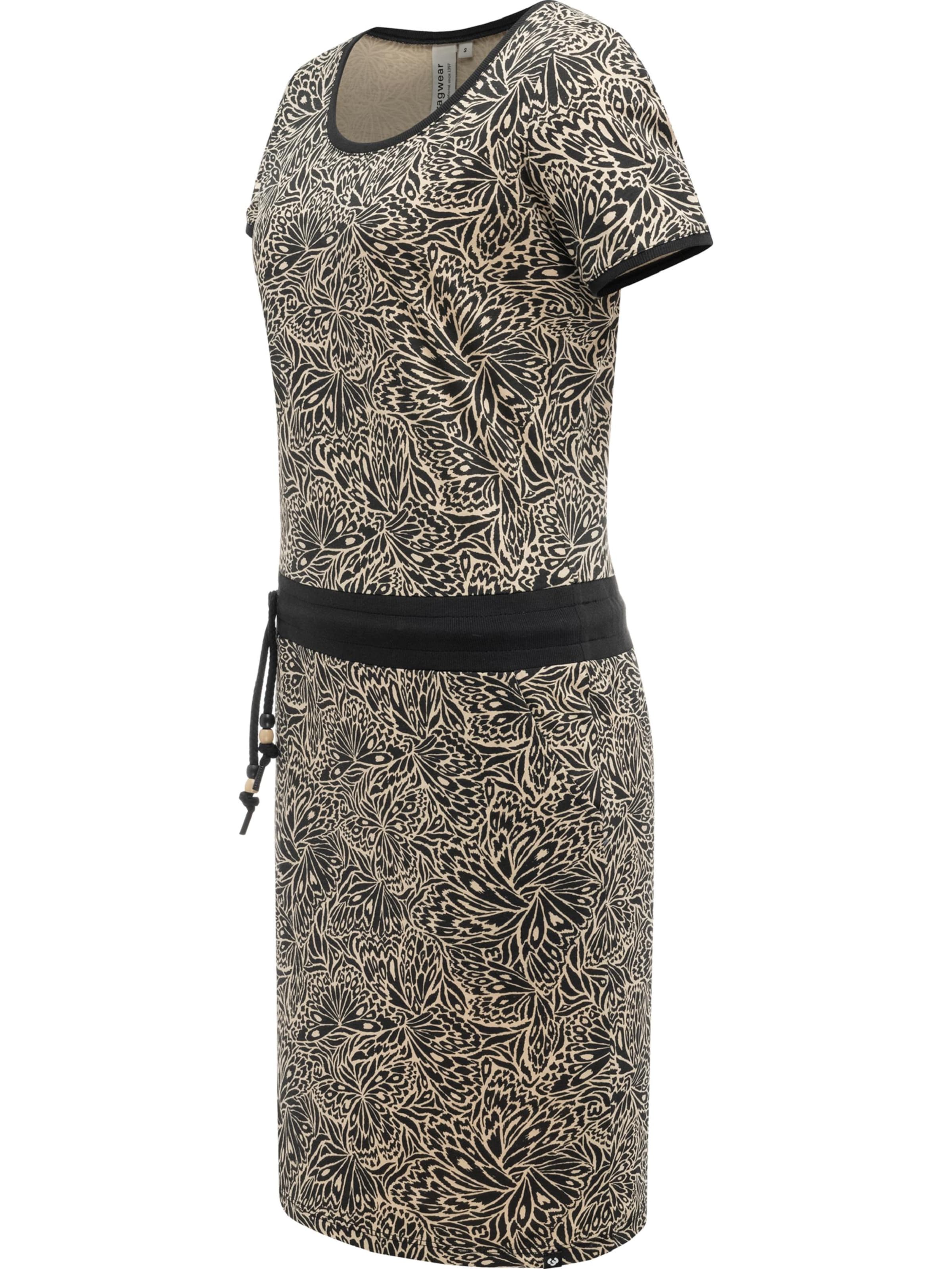 Ragwear Zomerjurk 'Baomi Zoo Youmodo' in Zwart