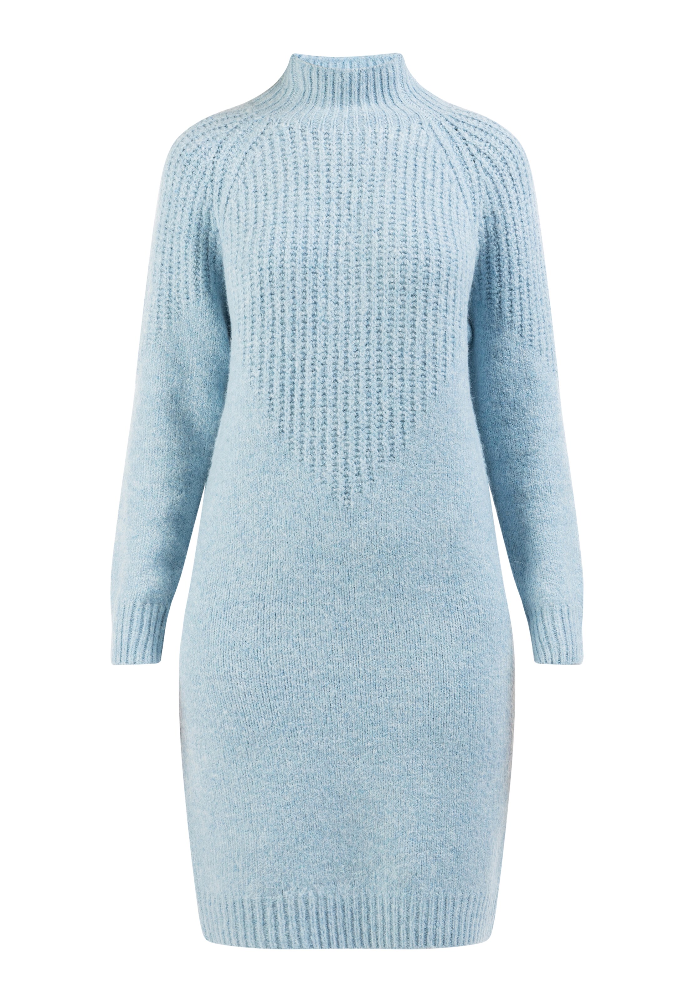 usha WHITE LABEL Трикотажное платье 'Lynnea' в Синий: спереди