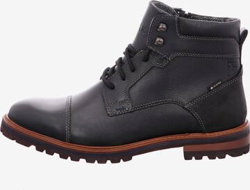 FRETZ MEN Lace-Up Boots 'MILANO' in Black: front