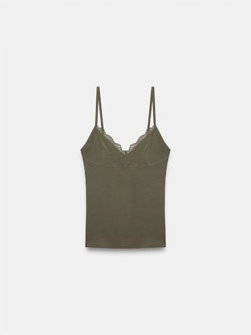 Dilvin - Top em verde: frente
