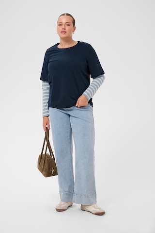 KAFFE CURVE Shirt ' KClorinda' in Blue