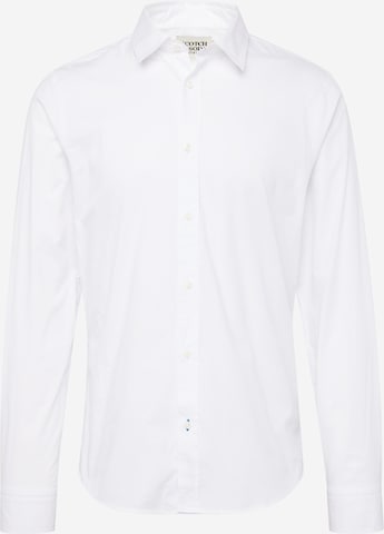 SCOTCH & SODA Regular fit Overhemd 'Essential' in Wit: voorkant