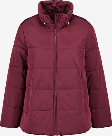 SAMOON - Chaqueta de invierno en rojo: frente