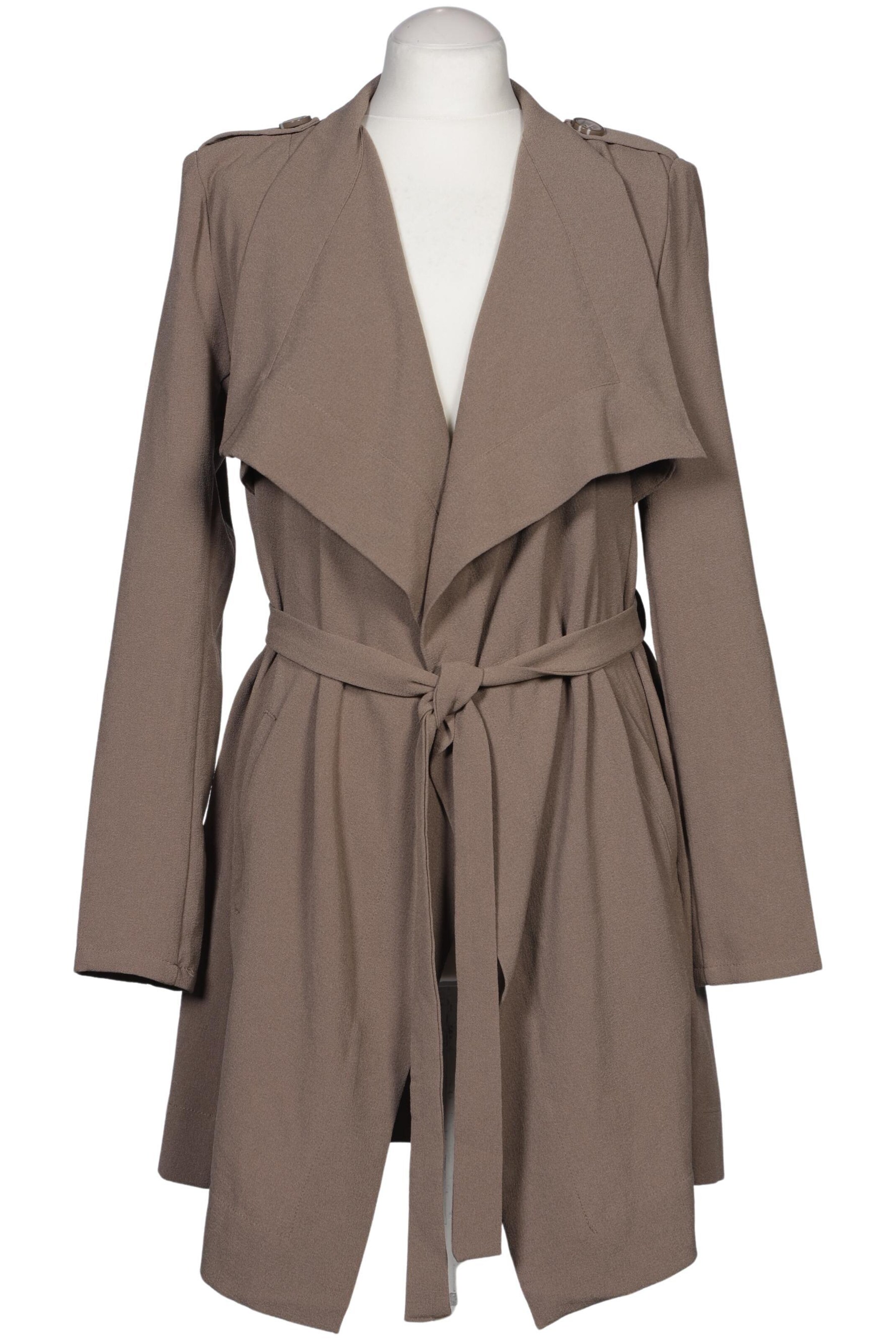 OBJECT Mantel S in Beige: Vorderseite