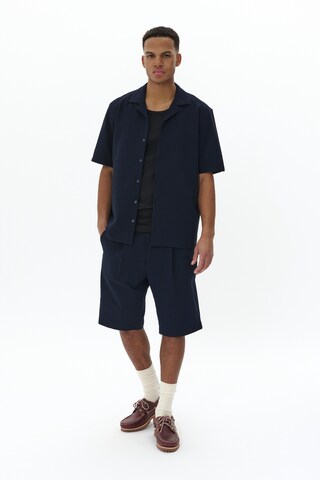 Matinique Regular Broek 'Fisher' in Blauw