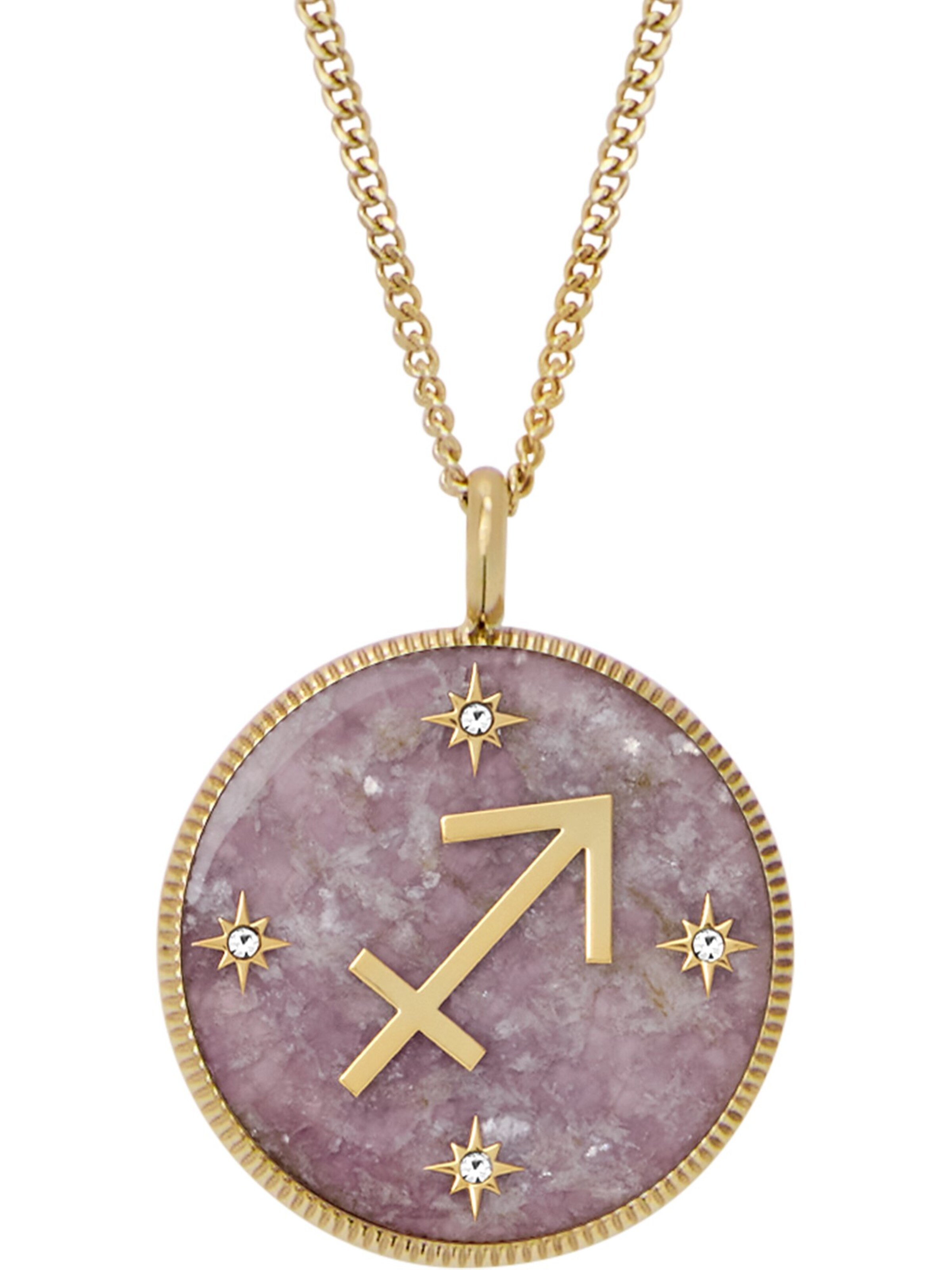 FOSSIL Kette in Lila