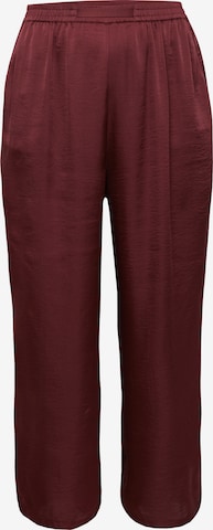 Wide Leg Pantalon 'Lydia' Guido Maria Kretschmer Curvy en rouge : devant