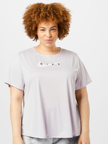 NIKE T-Shirt in Lila: predná strana