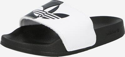 ADIDAS ORIGINALS Natikače 'Adilette' u crna / bijela, Pregled proizvoda