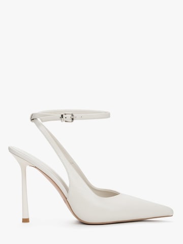 Estro Pumps '5050-128'‌‌‌‌‌‌‌‌‌ in Weiß: Vorderseite