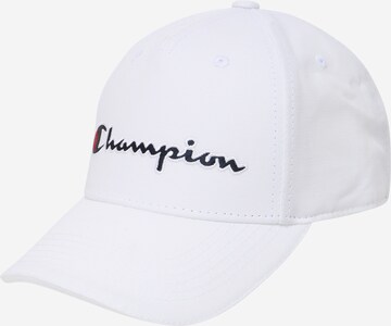 Cappello da baseball di Champion Authentic Athletic Apparel in bianco: frontale