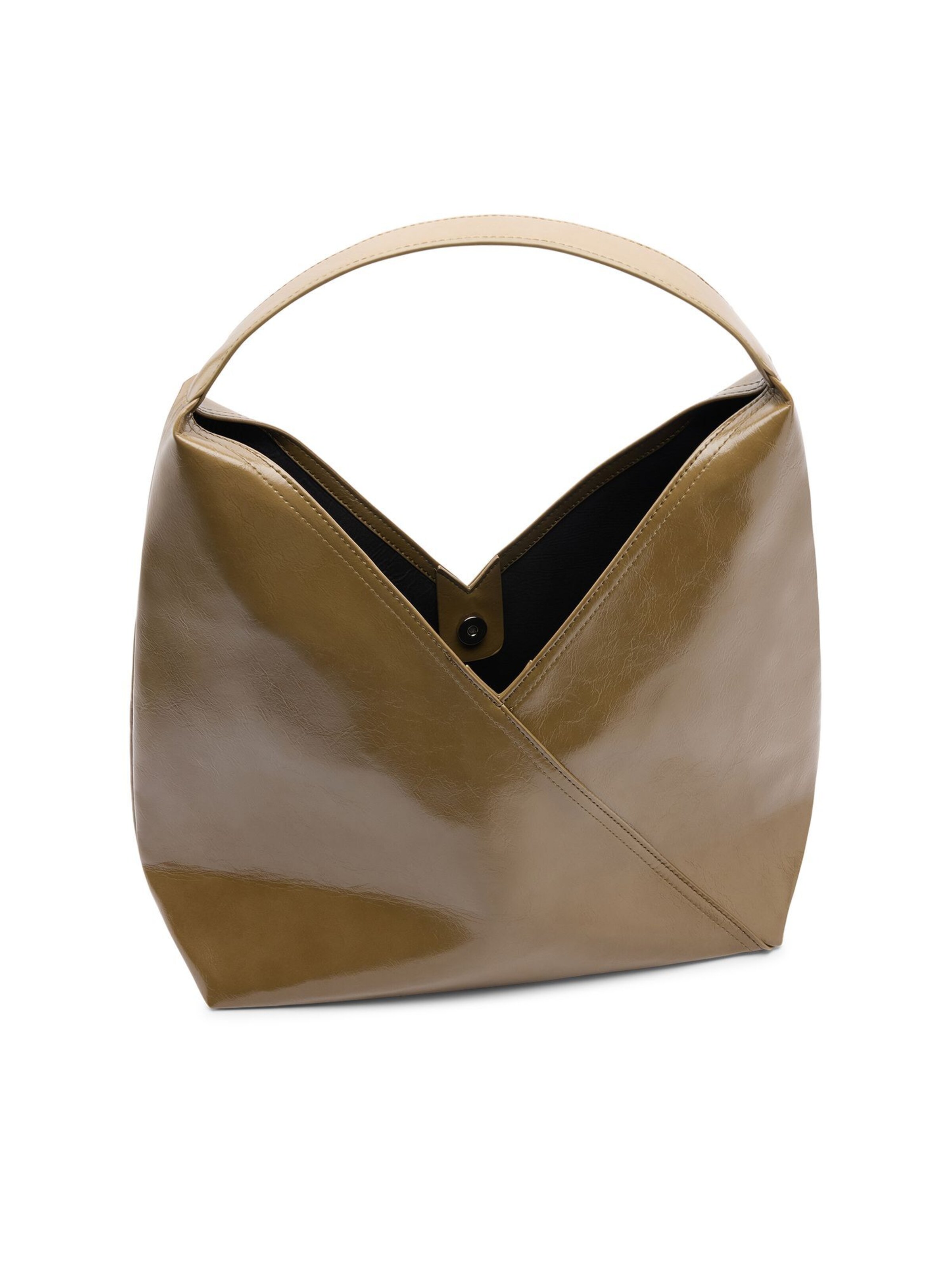 MANFIELD Schultertasche in Grün