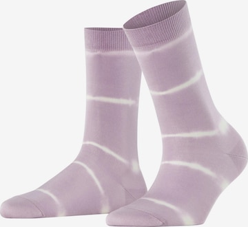 FALKE Socken 'Wave Bond' in Lila: Vorderseite