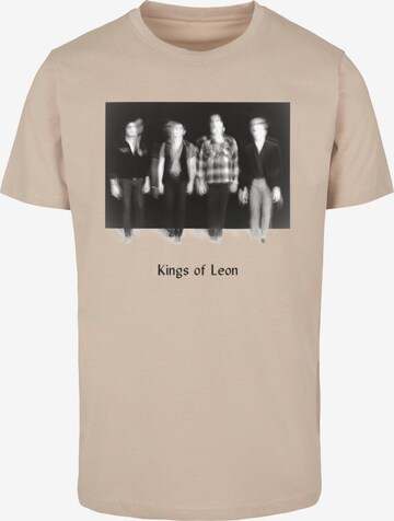T-Shirt 'Kings Of Leon' Merchcode en beige : devant