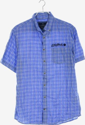 C&A Button Up Shirt in M in Blue: front