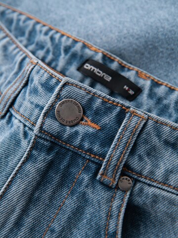 Regular Jeans de la Ombre pe albastru