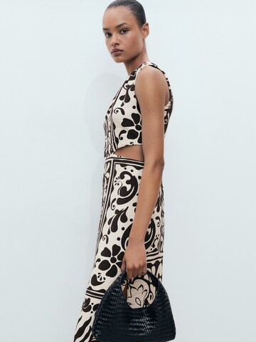 Robe 'OLIMPIO' MANGO en noir