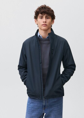 MANGO TEEN Between-Season Jacket 'Charles' in Blue: front