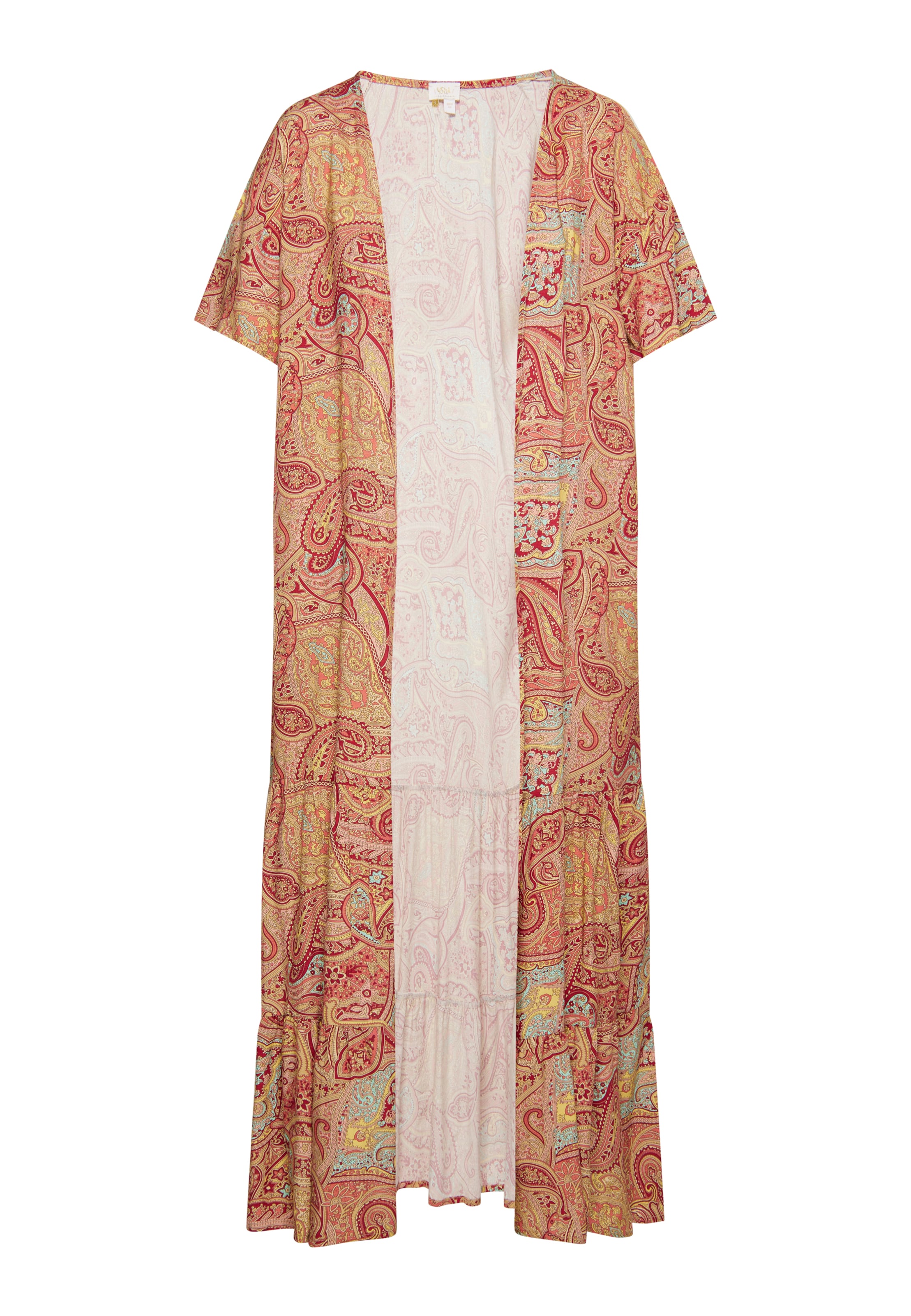 usha FESTIVAL Kimono, värv punane: eest vaates
