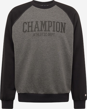 Champion Authentic Athletic Apparel Sweatshirt in Grey: front