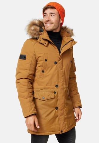 Parka d’hiver 'Jarl' INDICODE JEANS en marron