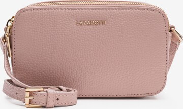 Lazarotti Crossbody Bag 'Bologna' in Pink: front