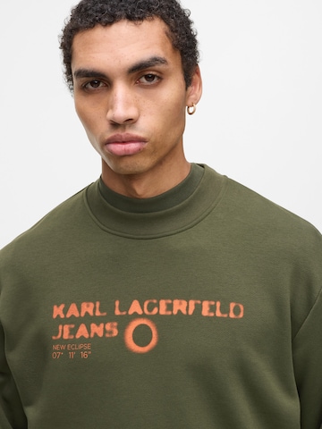 KARL LAGERFELD JEANS Collegepaita värissä vihreä