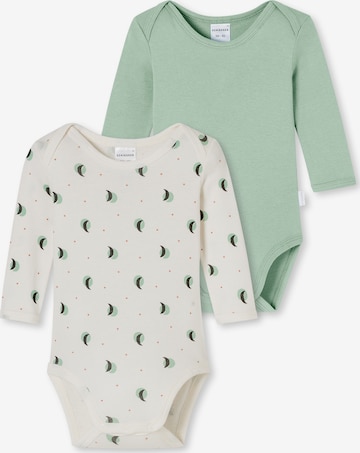 Barboteuse / body 'Natural Love' SCHIESSER en beige : devant