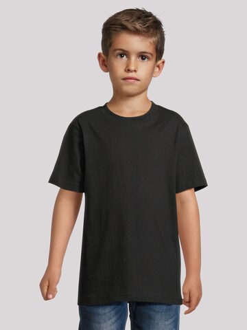 T-Shirt 'Mountain Heartbeat' F4NT4STIC en noir : devant