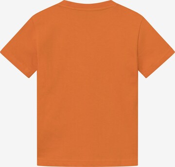 KnowledgeCotton Apparel Tričko - oranžová