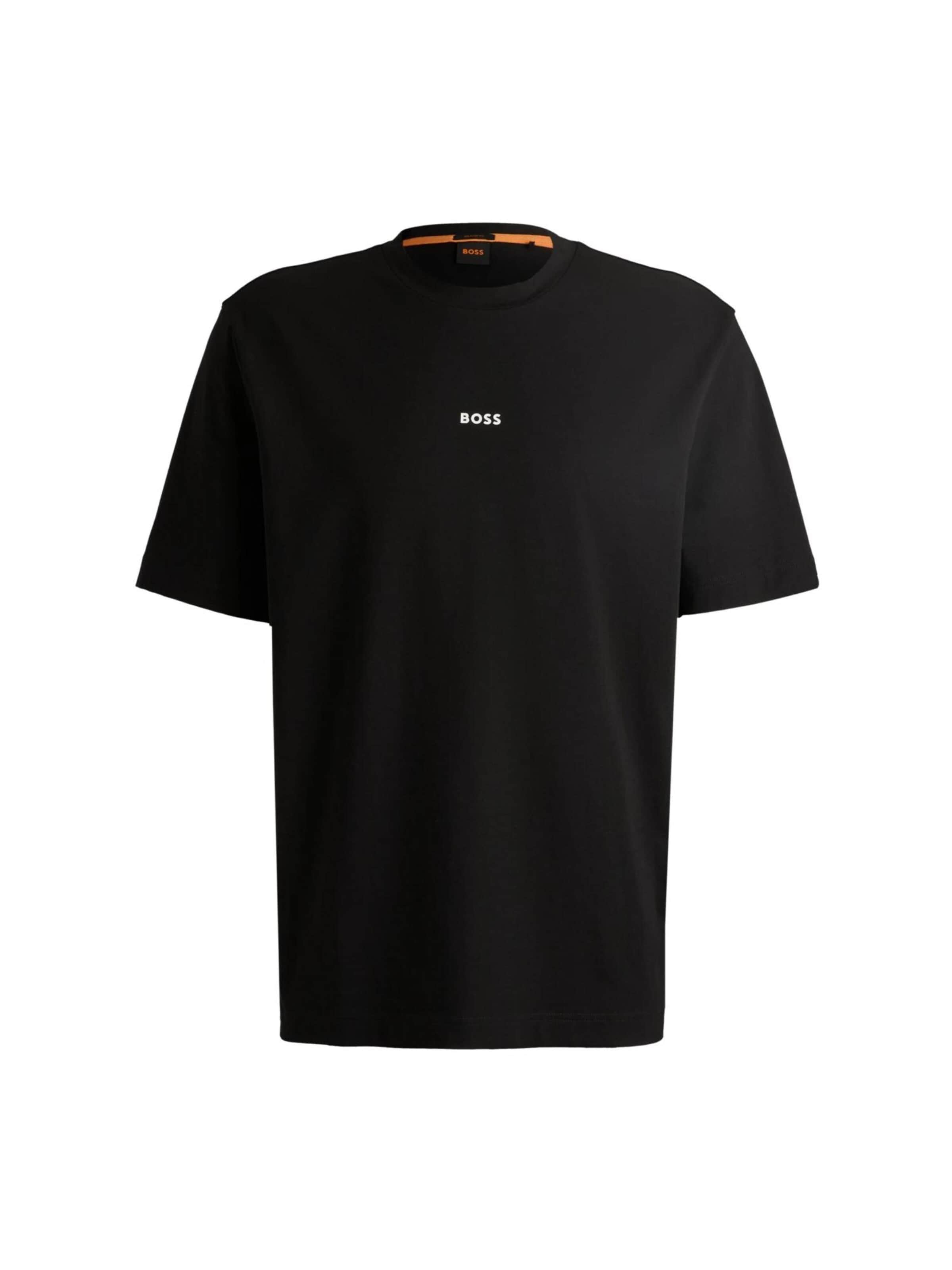 T-Shirt HUGO BOSS en noir : devant