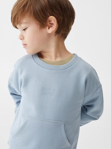 MANGO KIDS Sweatshirt in Blue