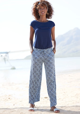 LASCANA - Jumpsuit en azul: frente