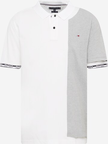 Tommy Remixed Poloshirt in Weiß: predná strana