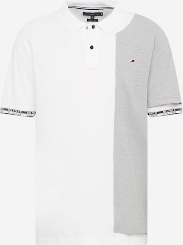 Tommy Remixed Poloshirt in Weiß: predná strana