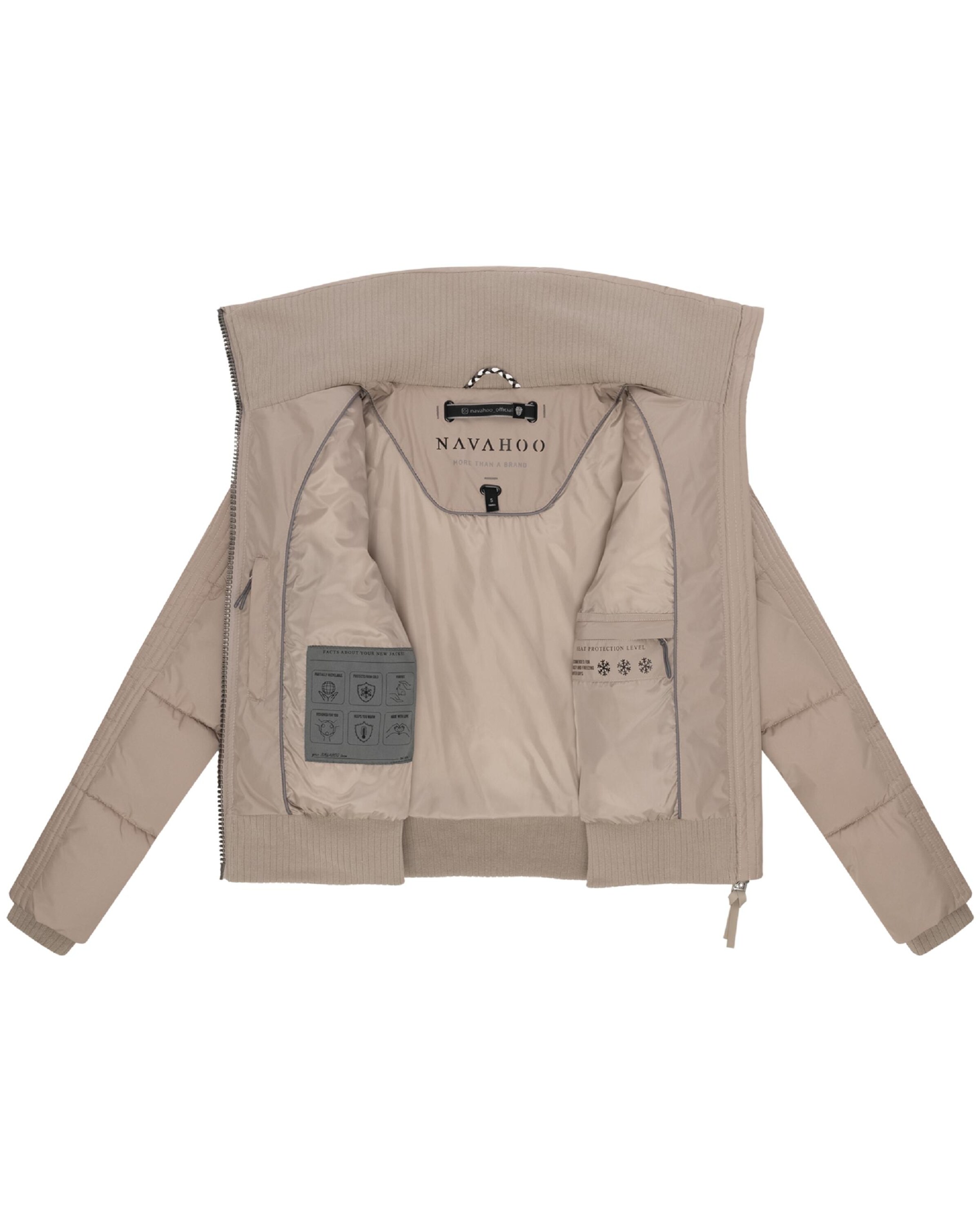 NAVAHOO Jacke in Beige