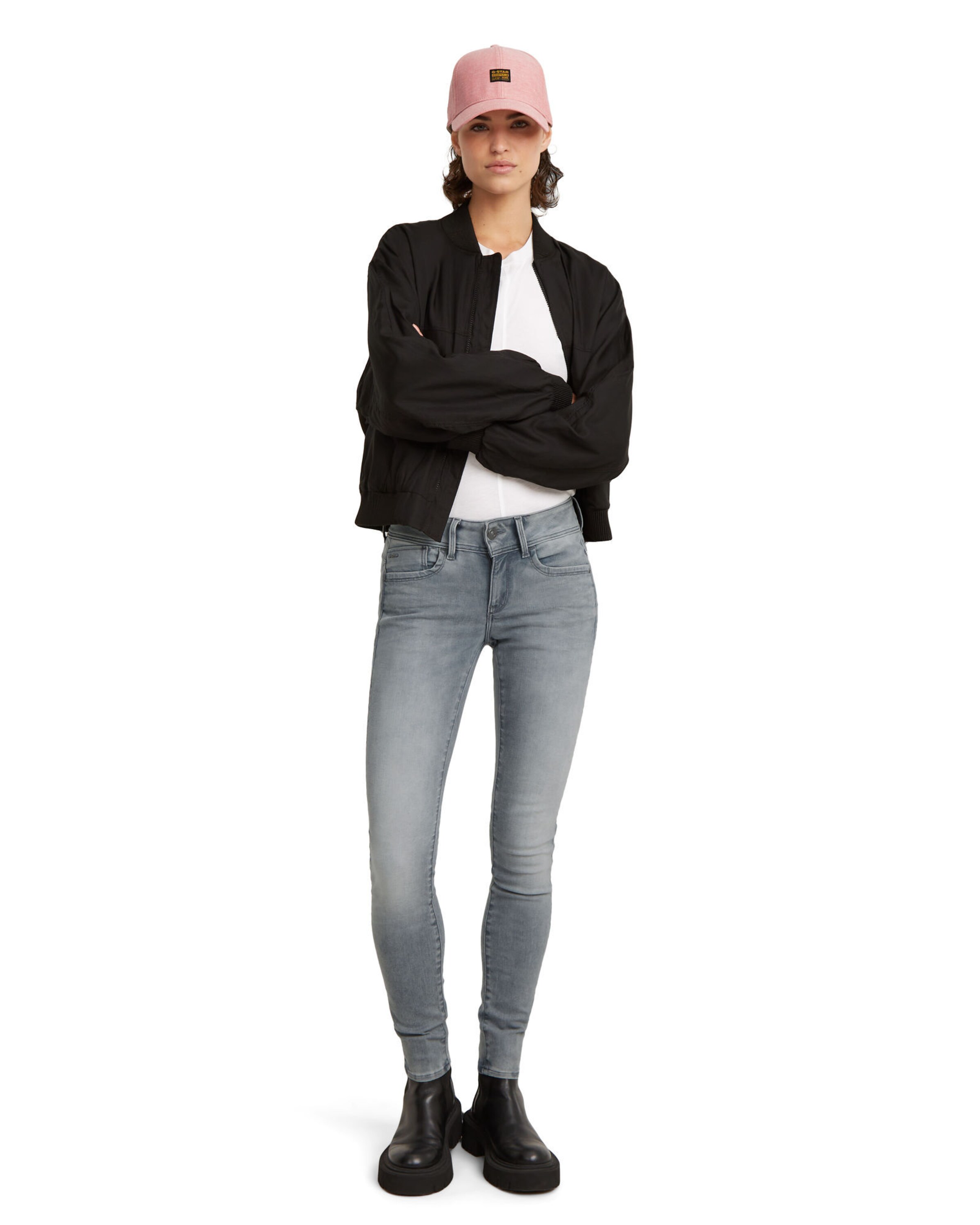 G-STAR Skinny Jeans in Grijs