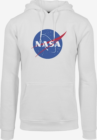 Mister Tee Sweatshirt 'NASA' in Wit: voorkant